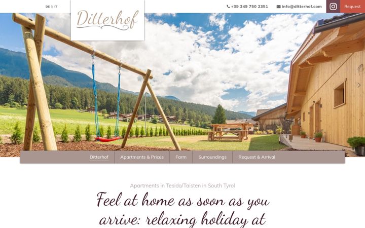 Screenshot of ditterhof.com
