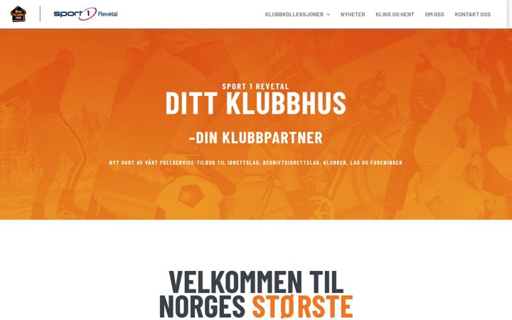 Екранна снимка на dittklubbhus.no
