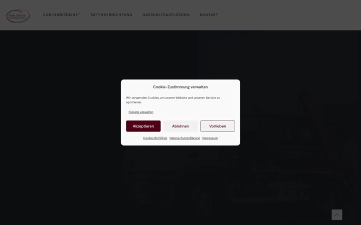 Screenshot of dittmer-rohstoffhandel.de