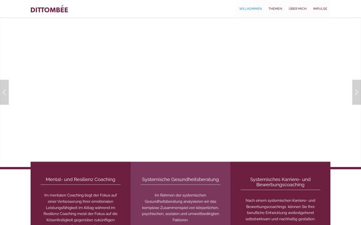 Screenshot of dittombee-impulse.de