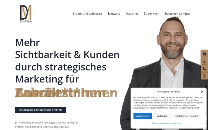 Screenshot of dittrichmedia.de
