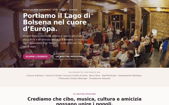 Screenshot of ditusciaunpo.it