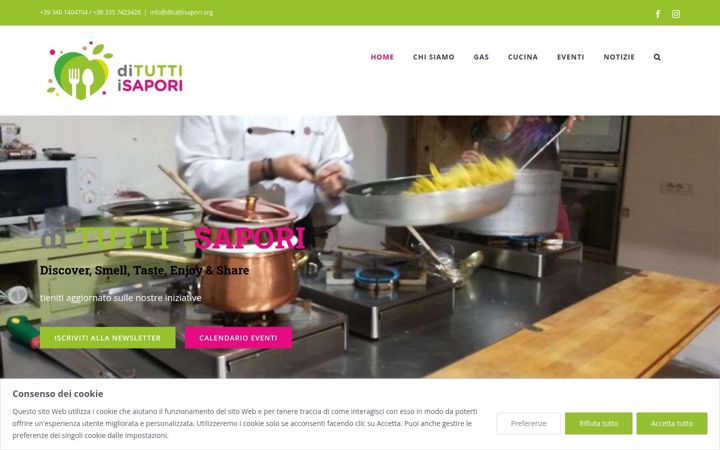 Screenshot of dituttiisapori.org