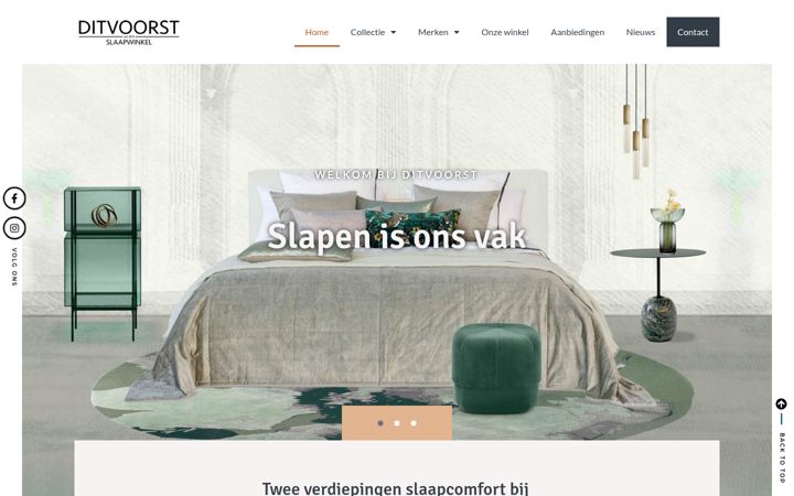 Snimka zaslona za ditvoorst.nl