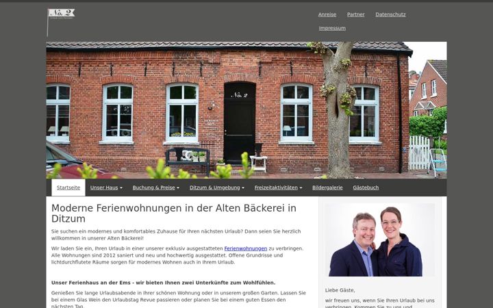 Screenshot of ditzumurlaub.de