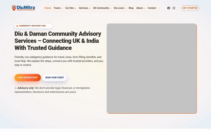 Screenshot of diumitra.com