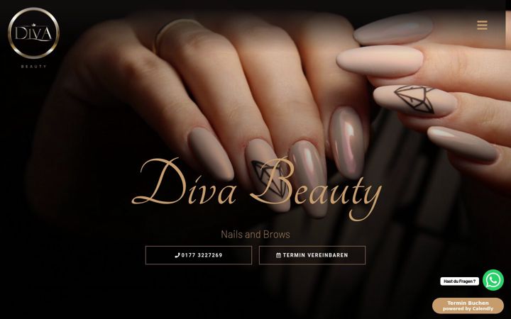 Screenshot of diva-nail.de