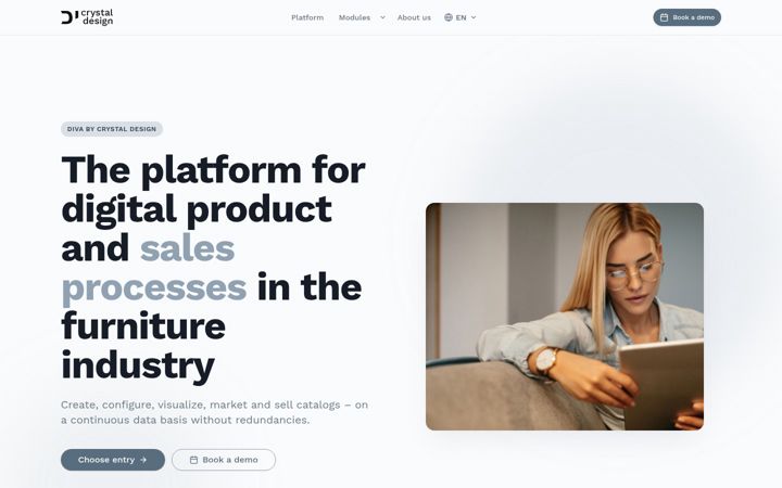 Screenshot of diva-portal.de