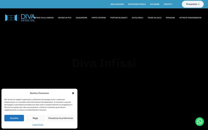 Screenshot of divainfissi.it