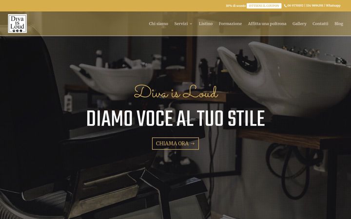 Screenshot of divaisloud.com