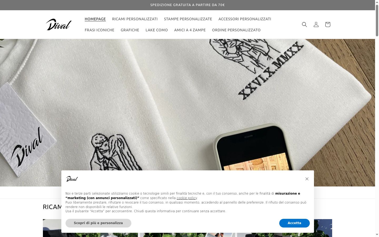 Screenshot tal-banner tal-kunsens muri qabel kwalunkwe interazzjoni