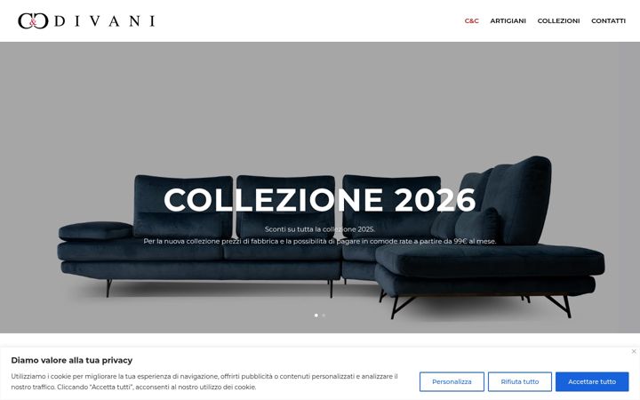 Screenshot of divanicec.com