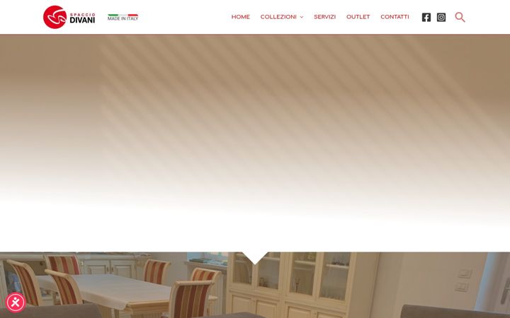 Screenshot of divanimarchioro.it