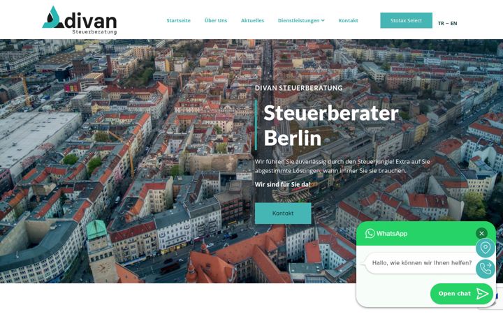 Screenshot of divansteuerberatung.de