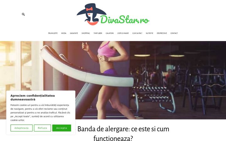 Екранна снимка на divastar.ro