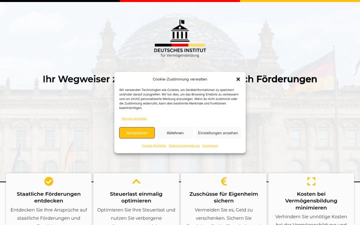Screenshot of divb-institut.de