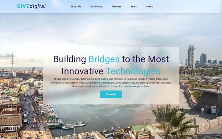 Screenshot of divedigital.de