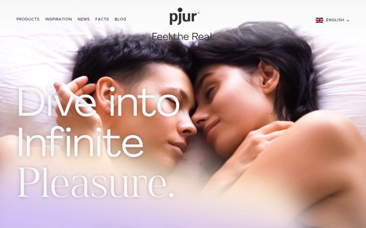 Screenshot of diveintoinfinitepleasure.com