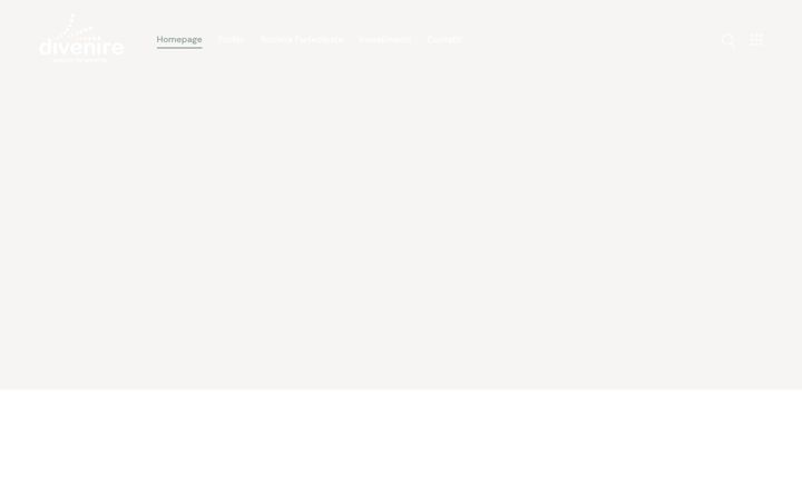 Screenshot of divenireholding.it