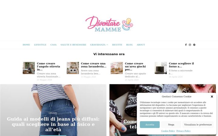 Screenshot of diventaremamme.it