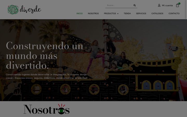 Screenshot of diverdeurbanismo.com