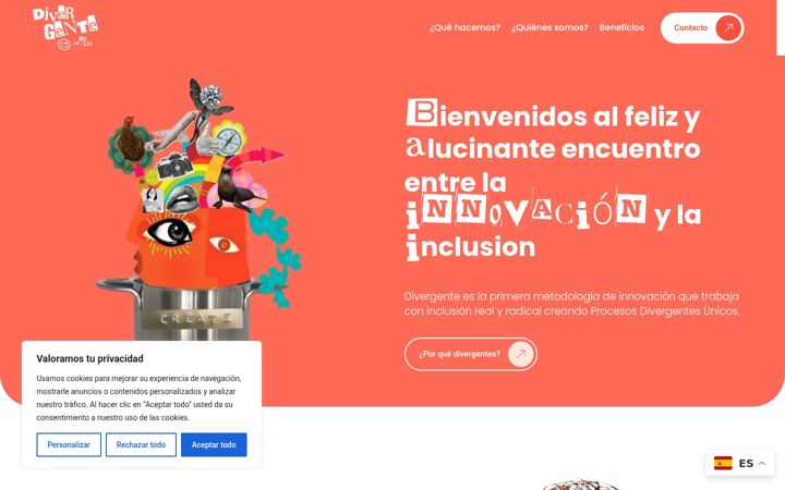 Screenshot of divergentebyutopya.com