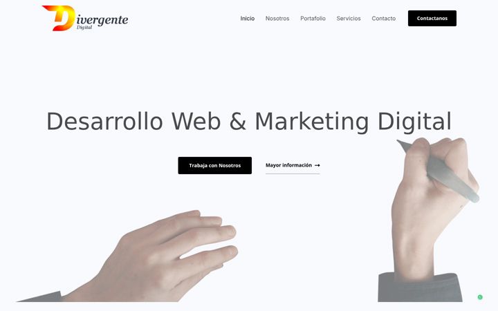 Screenshot of divergentedig.com