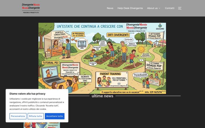 Screenshot of divergentemente.org