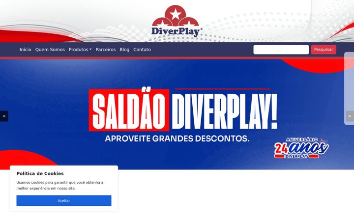 Ekrano kopija diverplay.com.br