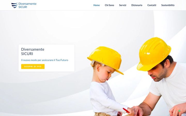 Screenshot of diversamentesicuri.it