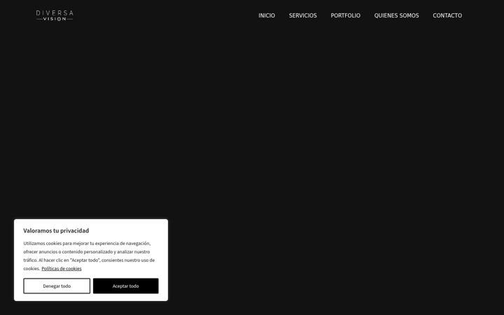 Screenshot of diversavision.com