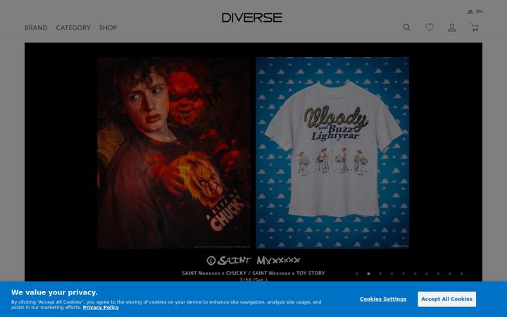 Screenshot of diverse-web.com