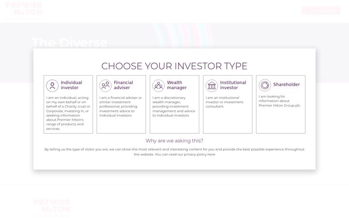 Screenshot von diverseincometrust.com