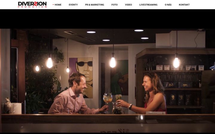 Screenshot di diversionpromotion.cz