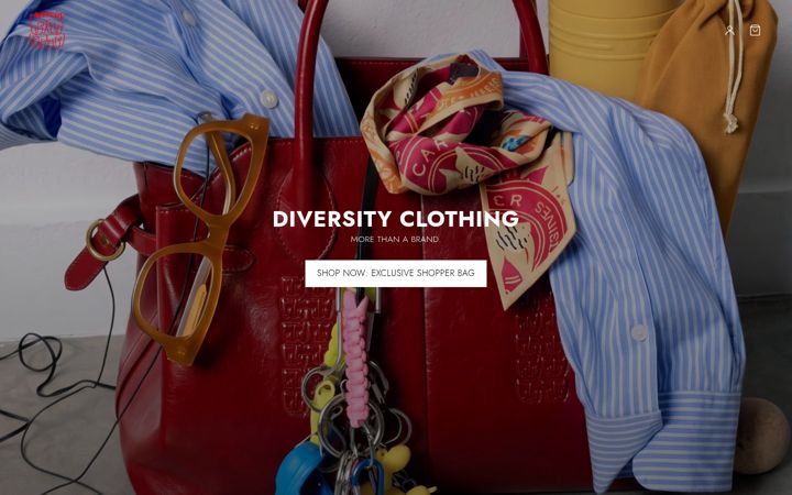 Skärmbild av diversityclothing.de