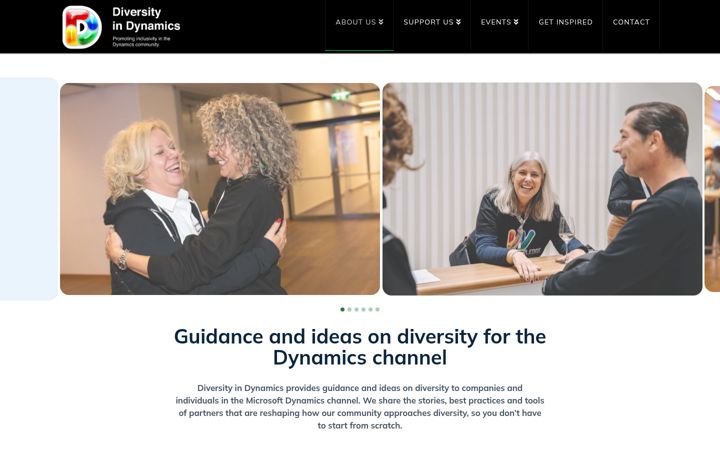 Ekrano kopija diversityindynamics.org