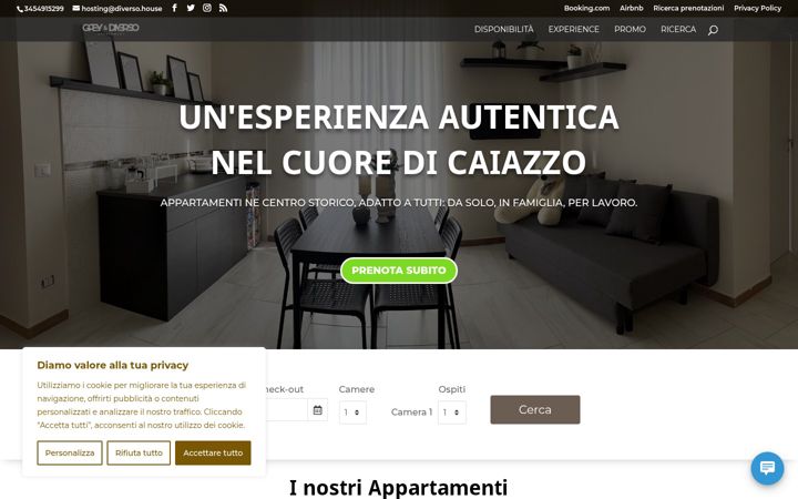 Screenshot of diverso.house