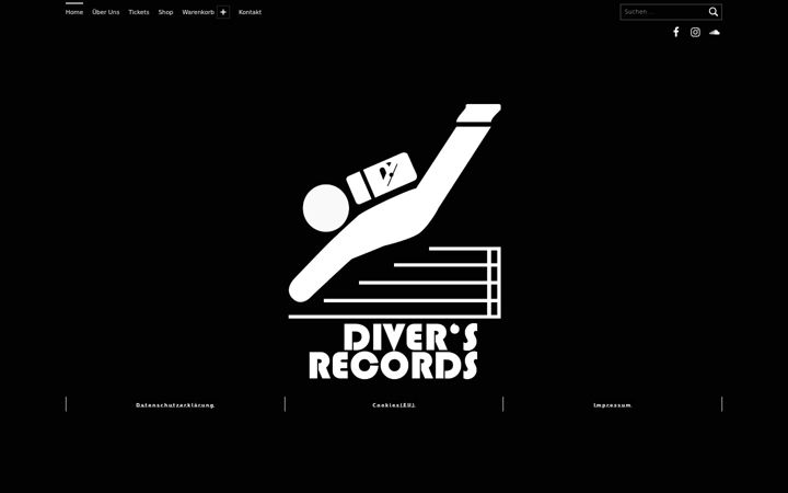 Ekrano kopija diversrecords.eu