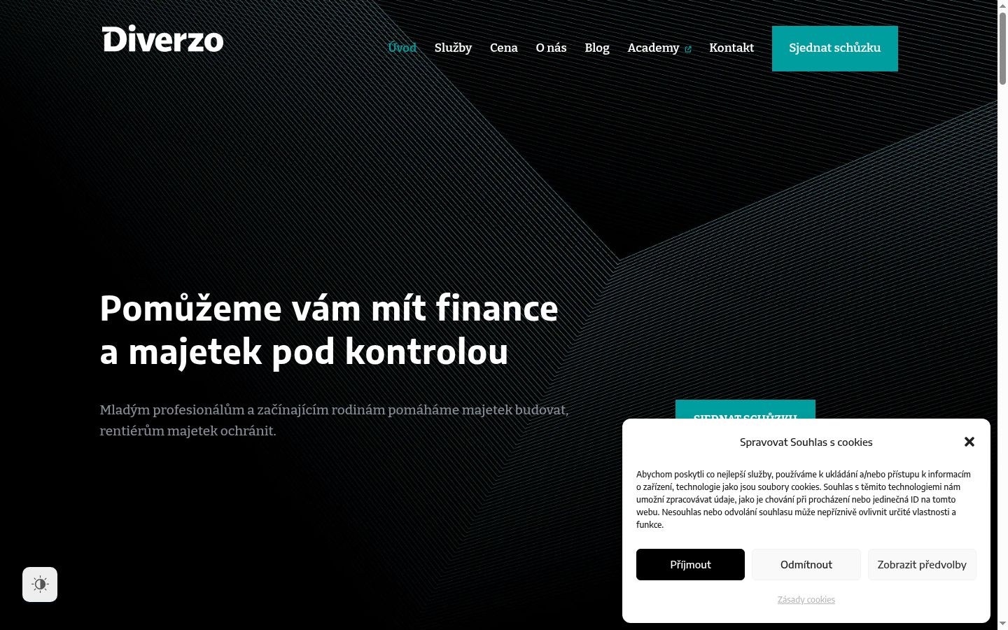 Screenshot tal-banner tal-kunsens muri qabel kwalunkwe interazzjoni