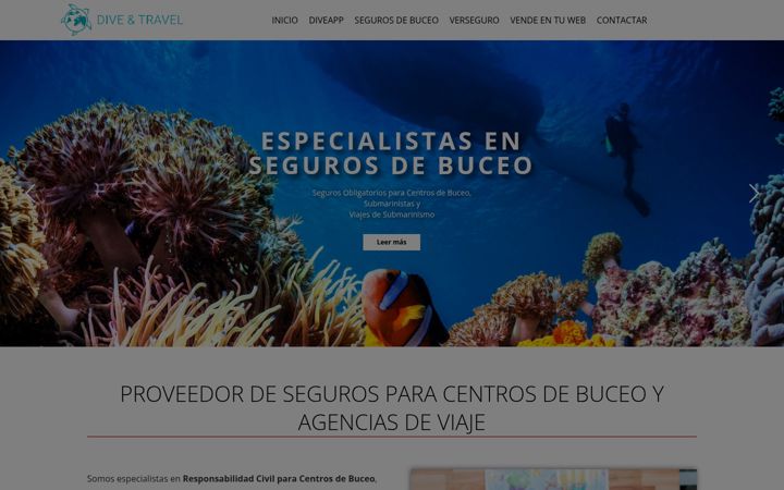 Ekrānuzņēmums no divetravel.es