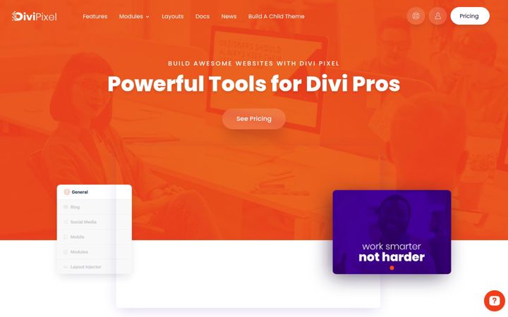 Screenshot του divi-pixel.com