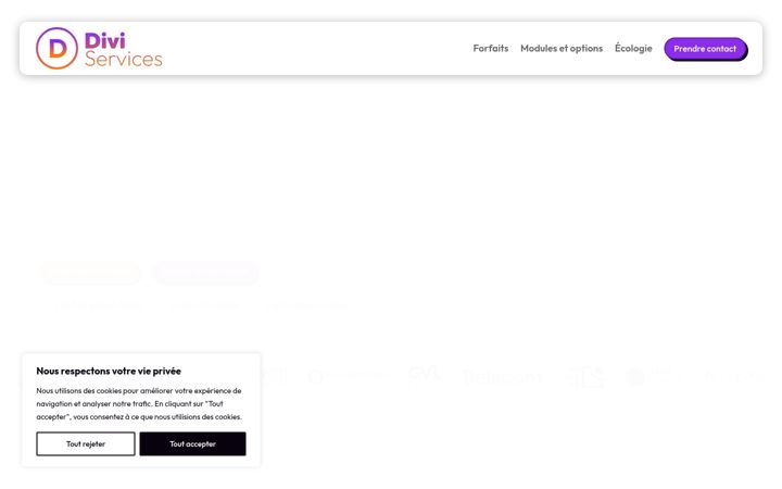 Captura de pantalla de divi-services.fr