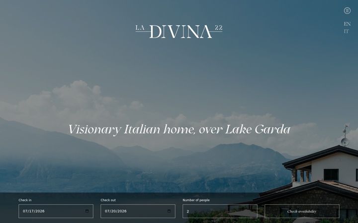 Screenshot of divina22.it