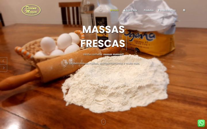 Képernyőkép: divinamassa.com.br