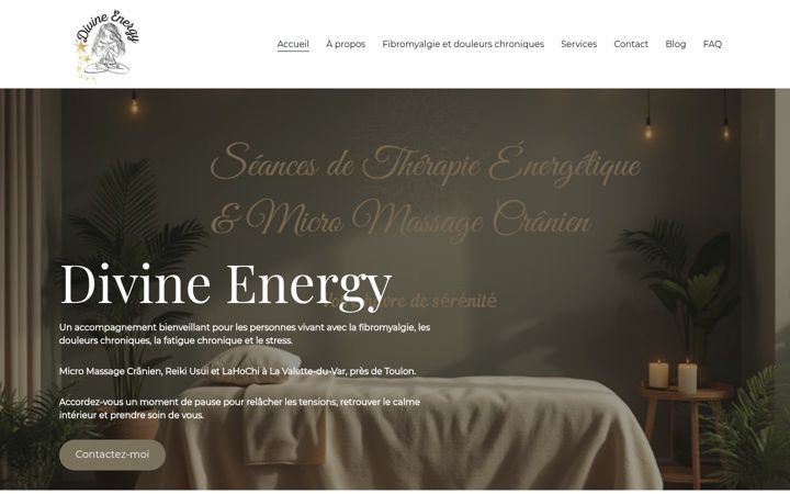 Captura de pantalla de divine-energy.fr