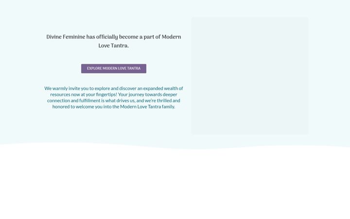 Screenshot of divine-feminine.com