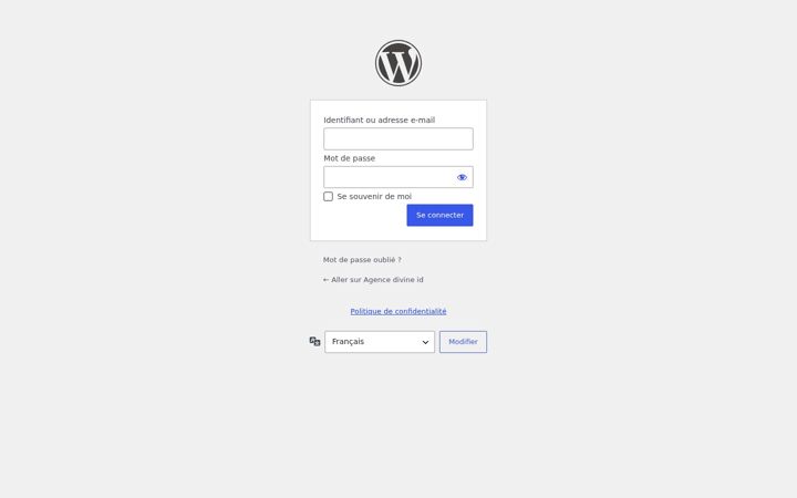 Screenshot of divine-id.com