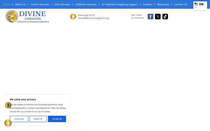 Screenshot of divinecaregivers.org