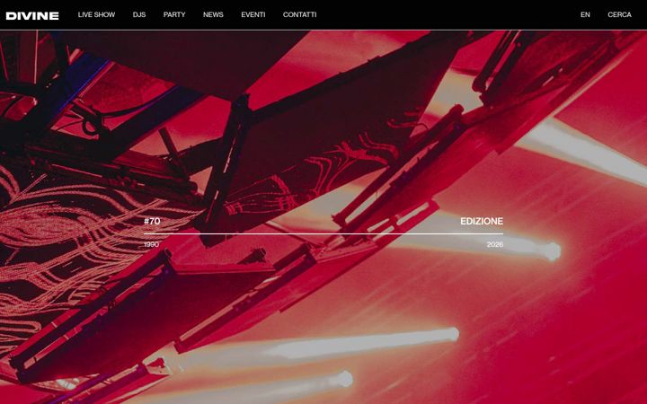 Screenshot of divineclub.it