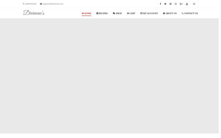 Screenshot di divinenos.co.uk